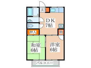 マルメゾン２１の物件間取画像